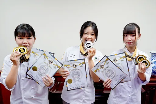 國際烹飪賽捷報連連 高餐大廚藝及烘焙競賽奪12金