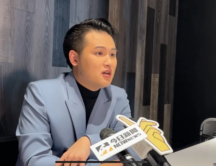 梁軒安今中午接到黃子佼和經紀人電話請假。黃盈容攝