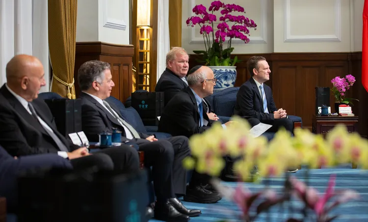 訪團成員均為美國和以色列的退伍軍人及國安人員。府提供