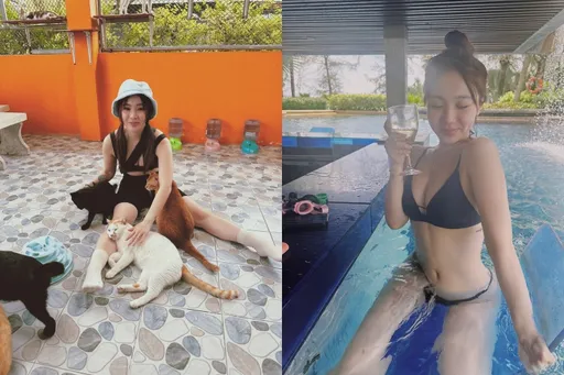 陈芳语超凶好身材不藏了　泰国比基尼辣照大放送