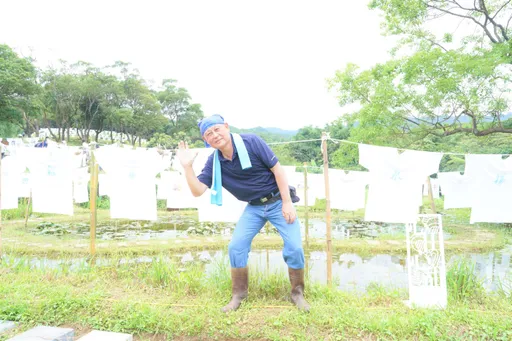貢寮「水T藝術節」展期僅剩一周 端午連假來水梯田與600件T恤相遇