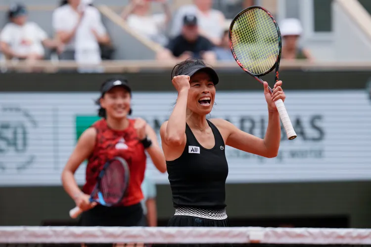 謝淑薇是網壇百搭天后。  美聯社