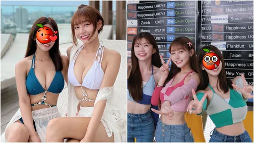 林襄邀她「乳香四溢」辣爆 粉絲叛逃問:藍色比基尼是誰?