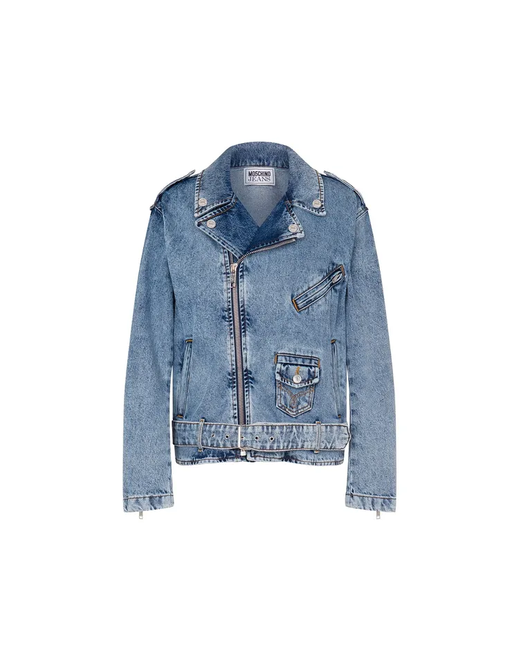 牛仔夾克，4萬1300元。品牌提供