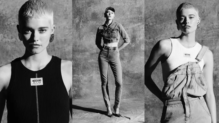 M05CH1N0 Jeans系列。品牌提供