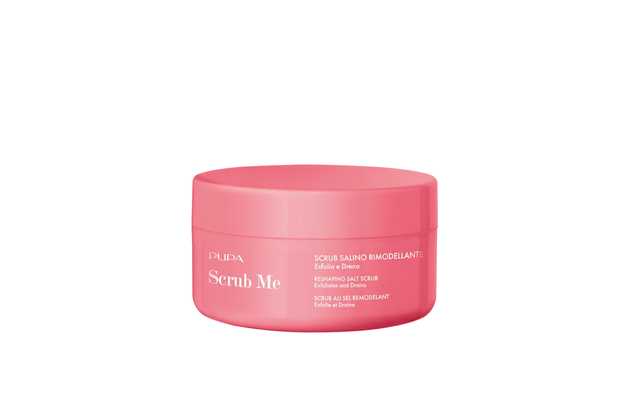 完美身形海鹽磨砂膏以天然喜馬拉雅山玫瑰鹽為主要成分,350g/1200元。品牌提供