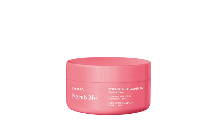 完美身形海鹽磨砂膏以天然喜馬拉雅山玫瑰鹽為主要成分，350g／1200元。品牌提供