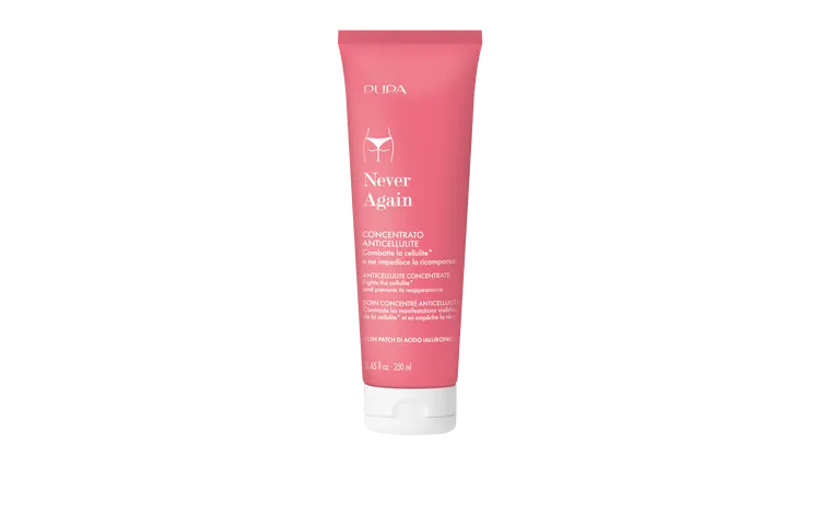 完美身形彈力美臀霜擁有蔬菜多重濃縮精華與玻尿酸因子，250ml／1680元。品牌提供