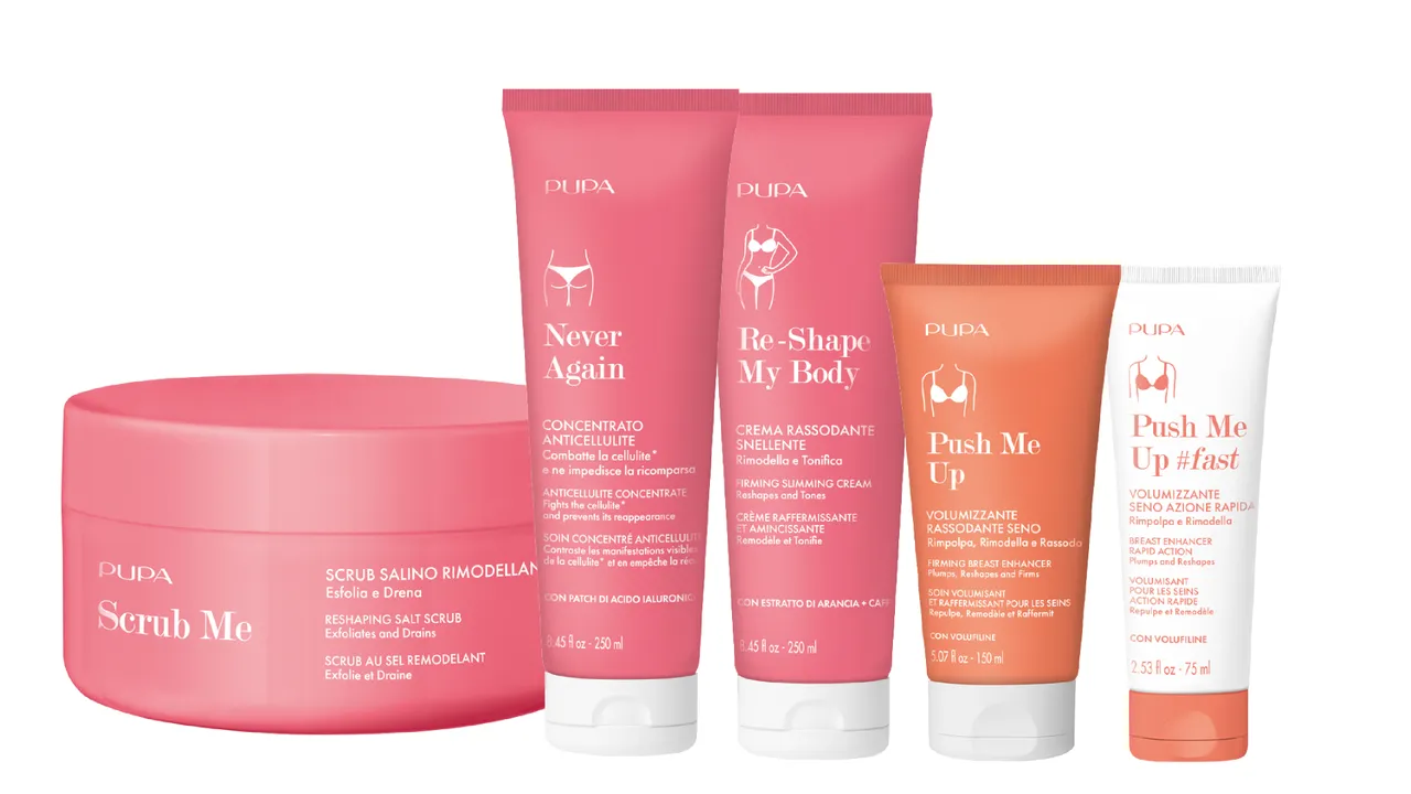 PUPA為夏天打造純淨美體保養系列。品牌提供