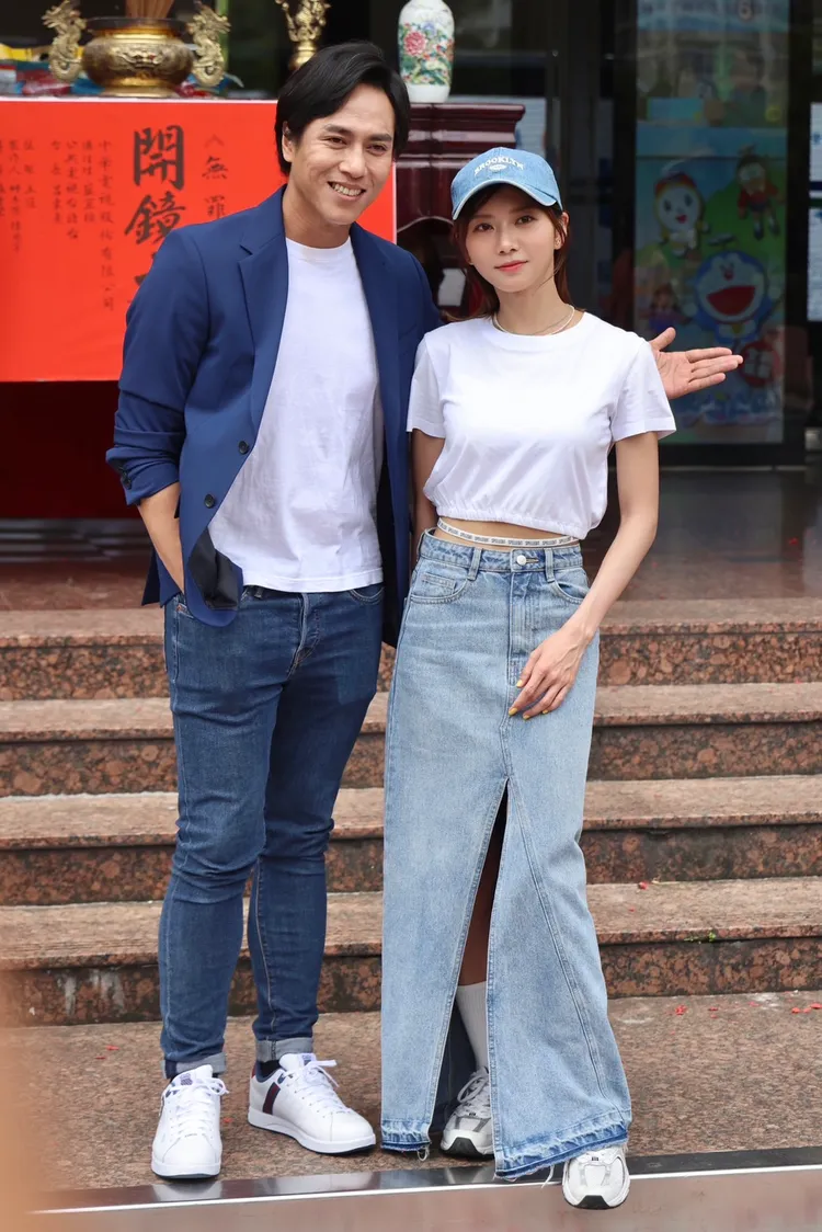 莊凱勛（左）和蔡黃汝都是律師。林林攝