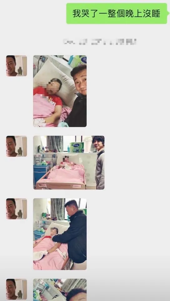 游智煒抬出媽媽回W的對話紀錄。無影無蹤提供