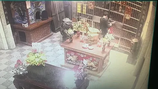 男子缺錢花用竟找土地公「借」　監視器全都錄難逃法網