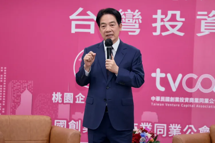 賴清德希望企業界共同檢視，不足處政府繼續加強。彭欣偉攝