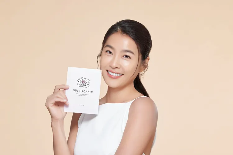 小嫻成為唯有機面膜系列代言人。品牌提供