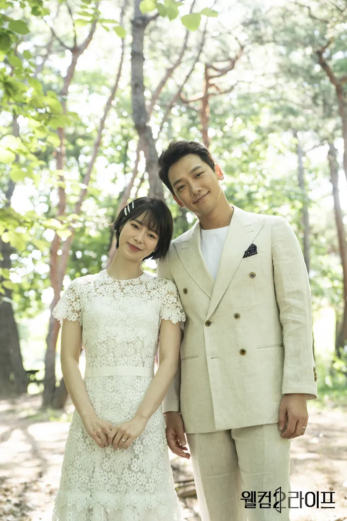Rain（右）、林知衍2019年合作過《歡迎來到第2人生》。翻攝MBC
