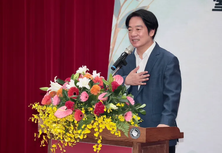 賴清德出席台北市公共衛生師公會成立大會。彭欣偉攝