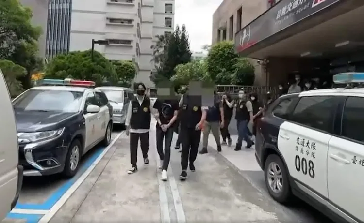 顏等人依法移送偵辦。翻攝畫面