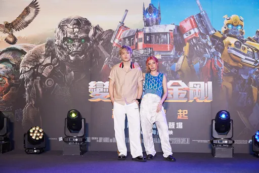 J.Sheon《變形金剛:萬獸崛起》首映站台 被Karencici虧「走心」