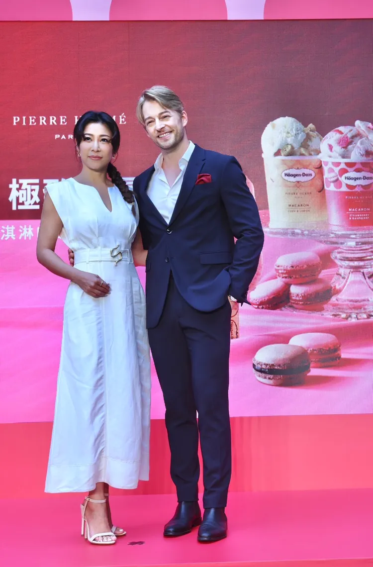 法比歐夫妻對二胎意見不同調。林林攝