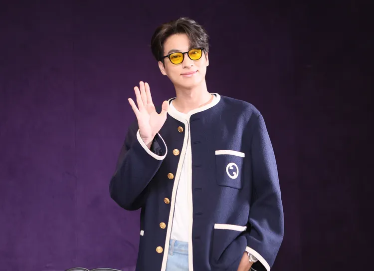 Gulf首度來台，先向有經驗的父母詢問美食清單。陳薇安攝