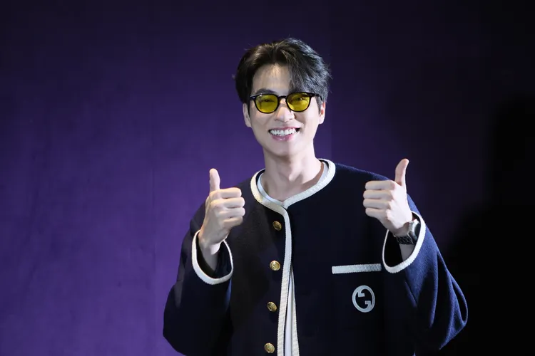 Gulf想嘗試看看牛肉麵和麻辣鍋。陳薇安攝