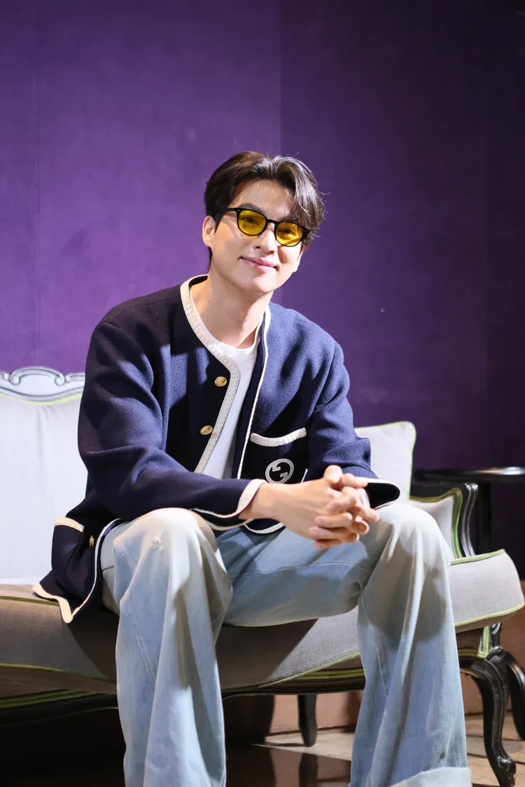 Gulf認為自己的魅力就是微笑。陳薇安攝