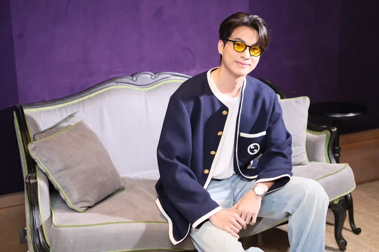 Gulf對海鮮過敏，得知飯店的龍蝦很有名，感到惋惜。陳薇安攝