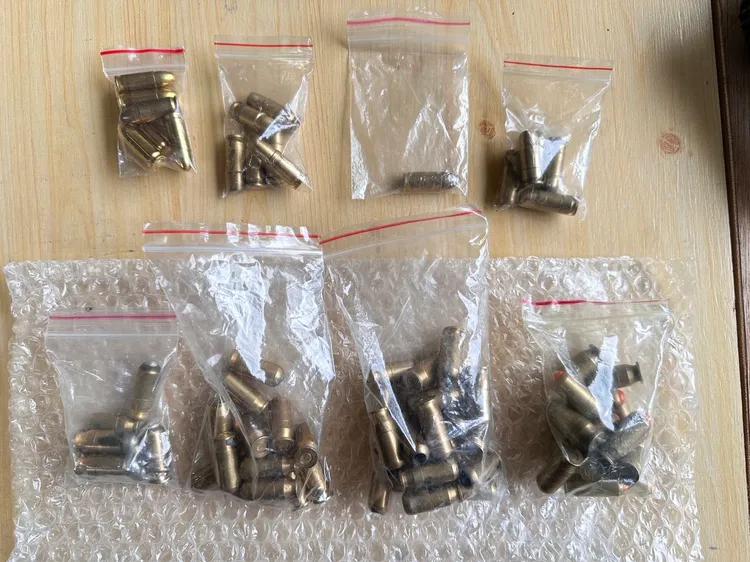 黃嫌改造的子彈。民眾提供