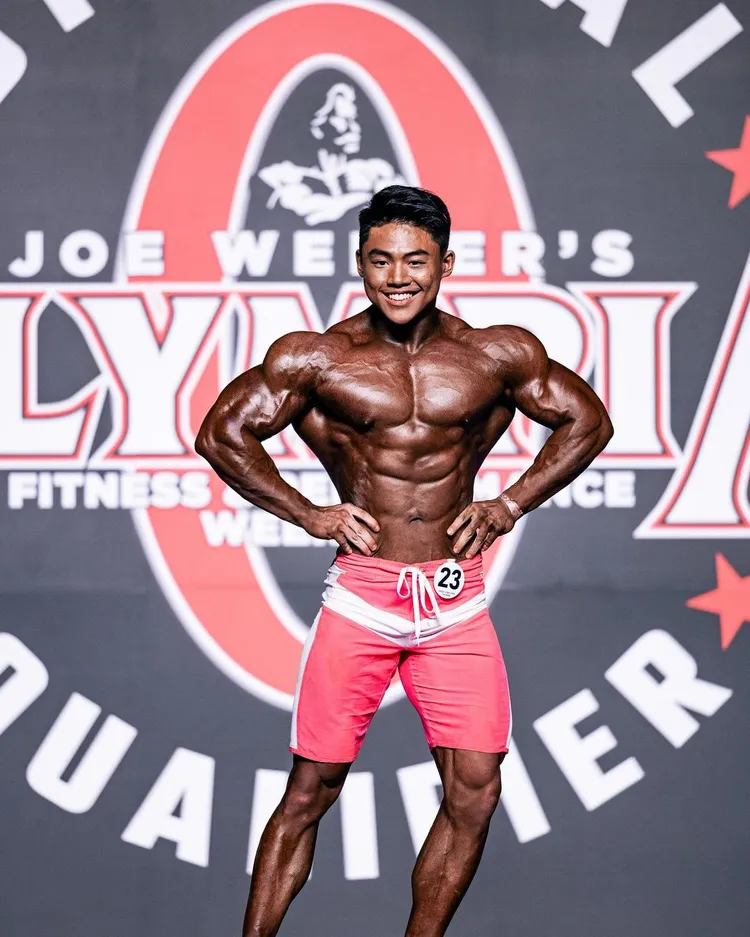 台灣最年輕IFBB職業卡選手劉全宥。主辦單位提供