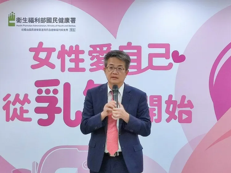 台灣乳房醫學會榮譽理事長曾令民。國健署提供