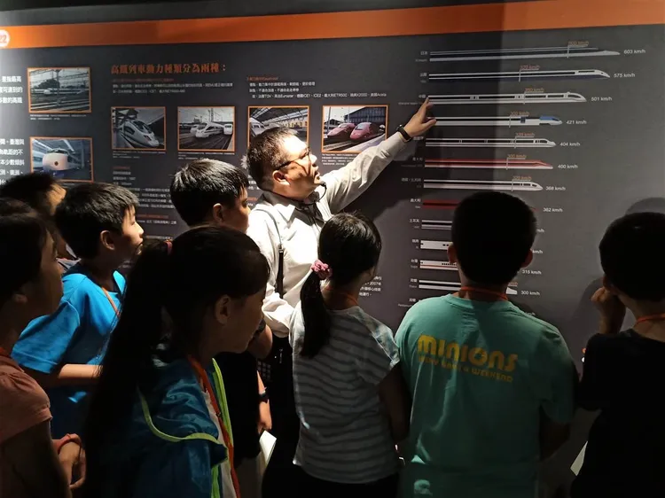 高鐵暑假營隊將分8梯次。台灣高鐵提供