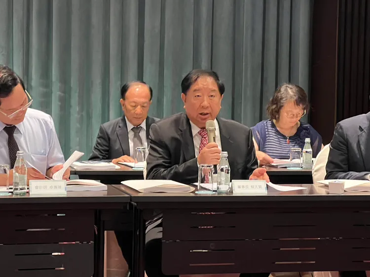 蔡天贊指出政府打炒房影響整體房市交易。葉家銘攝