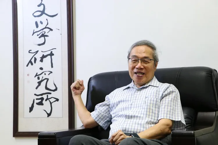 陳芳明。翻攝自政大官網