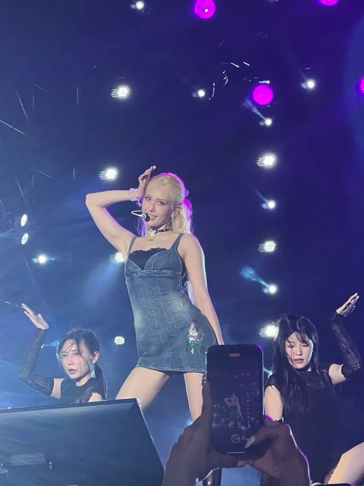 全昭彌首度來台，演唱4首歌，讓全場粉絲尖叫。讀者提供