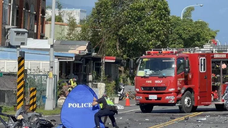 其中1人當場死亡。翻攝畫面