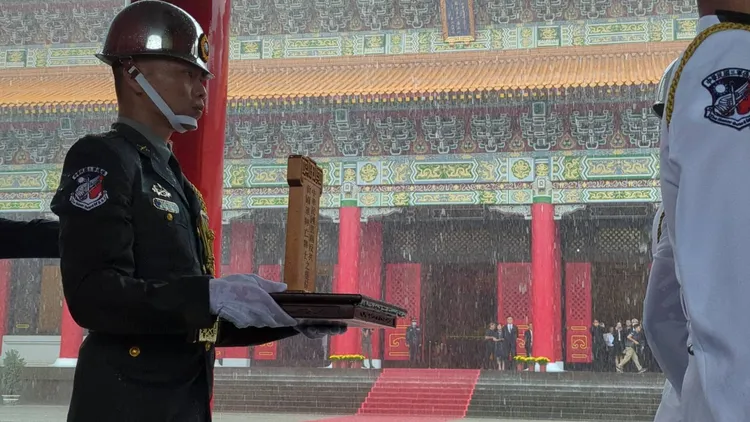 國防部今舉行「中華民國雲南反共救國軍」入祀典禮。蘇柏銓攝