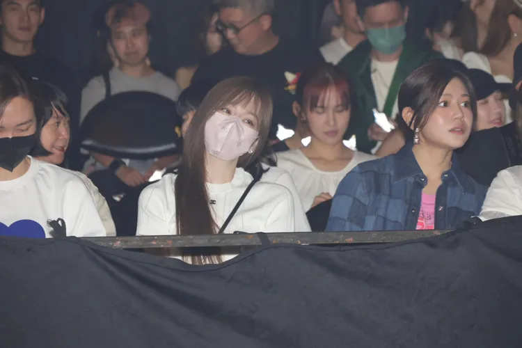 王心凌甜美現身台北小巨。彭欣偉攝