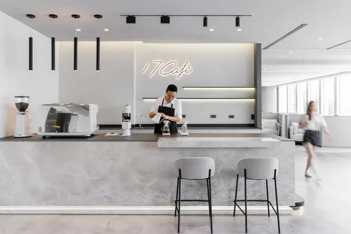 17LIVE打造新办公室　手冲咖啡师、按摩师进驻