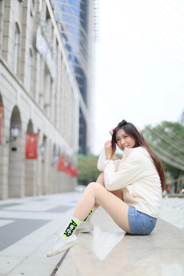 艾咪喜愛戶外運動，尤其是騎重機。鄭孟晃攝