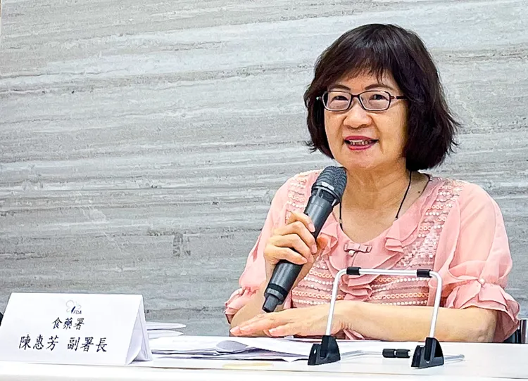 陳惠芳指出，2022年管制藥品實地稽核機構及業者計8010家次，違規比率2.82%。賴昀岫攝