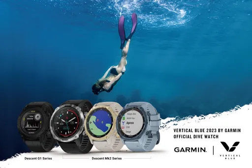 Garmin首度冠名自由潛水 成為知名賽事Vertical Blue贊助夥伴