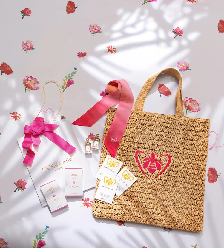 法國嬌蘭「Bee Garden用愛盛採世界花園」活動贈禮。品牌提供