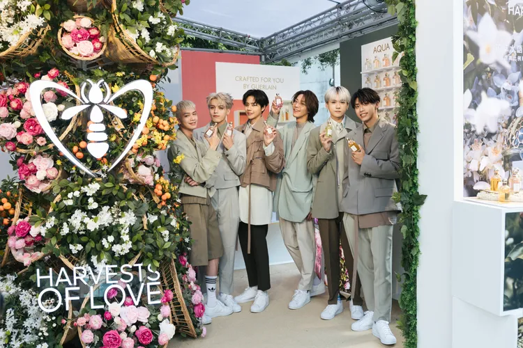 Ozone時隔1年「回娘家」出席嬌蘭活動。品牌提供