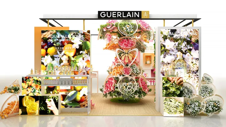 嬌蘭Bee Garden用愛盛採世界花園期間限定活動。品牌提供