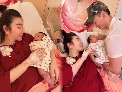 最美星二代+1 許維恩、王家梁愛的結晶「忒忒」正面曝光