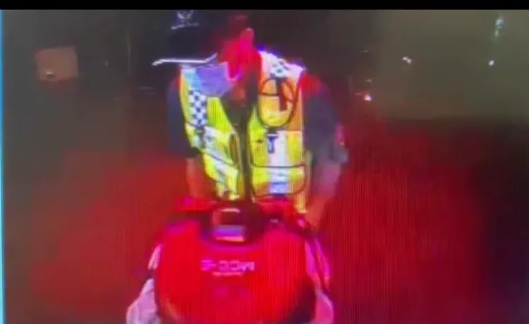 女子經送醫後暫無生命危險。讀者提供