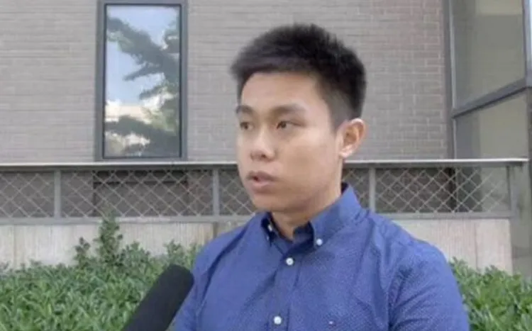 官二代渣男牟林翰被刻意栽培，多次接受訪問，塑造北大菁英的假象。翻攝微博/牟林翰