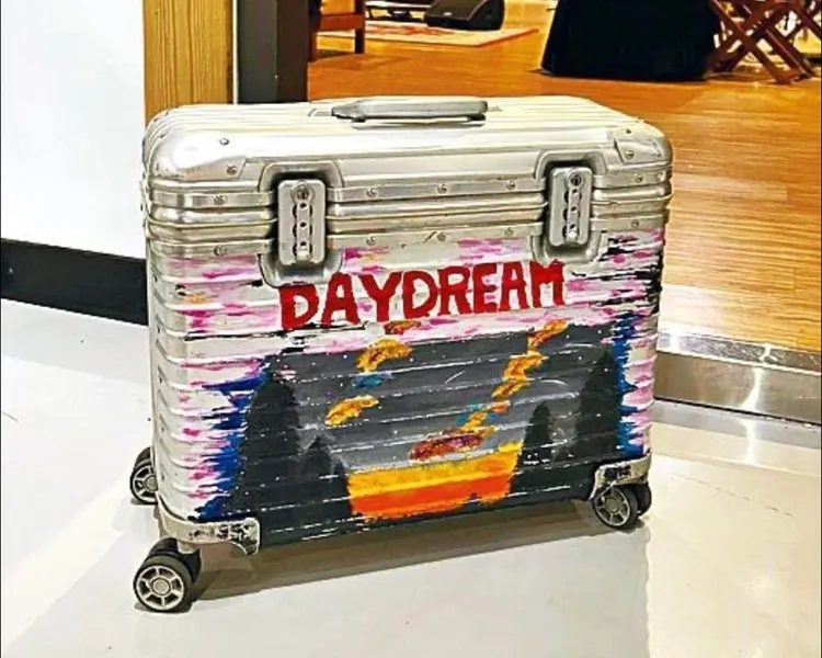 蔡依林的登機箱，也用了超過8年。資料照片