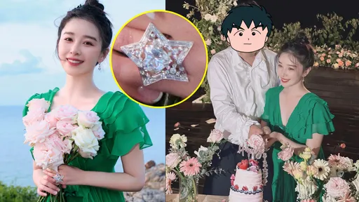 《還珠格格》女星收巨鑽要嫁了　男友包下小島求婚「下半身」惹側目