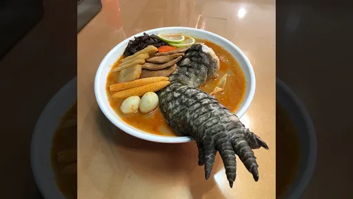 台灣鱷魚拉麵爆紅上CNN 要價1500元每天只賣2碗